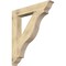 Ekena Millwork Funston Traditional Rough Sawn Bracket, Douglas Fir, 6"W x 42"D x 48"H BKT06X42X48FST01RDF - alternate 1